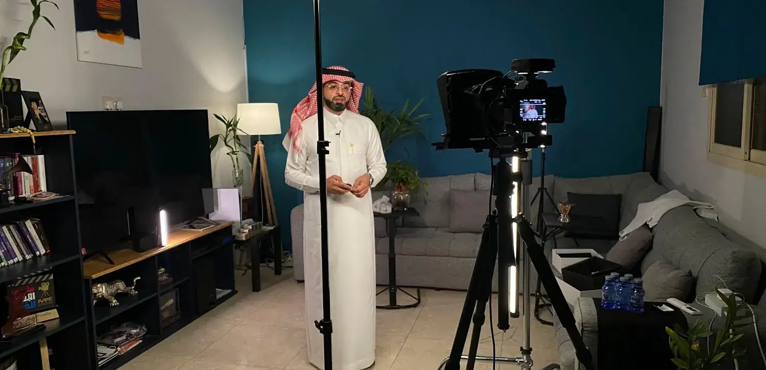 تسجيل محتوى مرئي لصالح منصة هارفارد بزنس ريفيو العربية