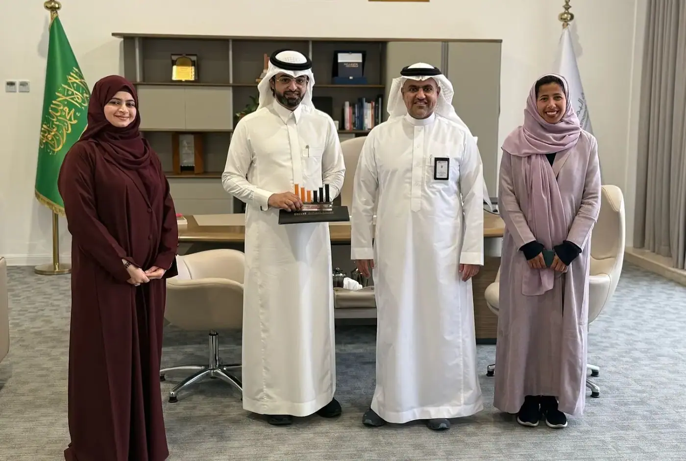 شهادة شكر وتقدير من جامعة اليمامة